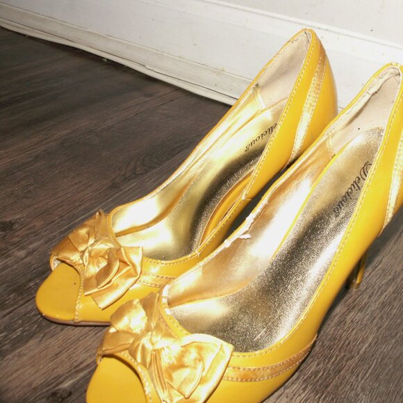 "Dericia Stiletto Heels with Bow" or "Delicious Shoes Cielo Dress Shoes" - Picture 4 of 5